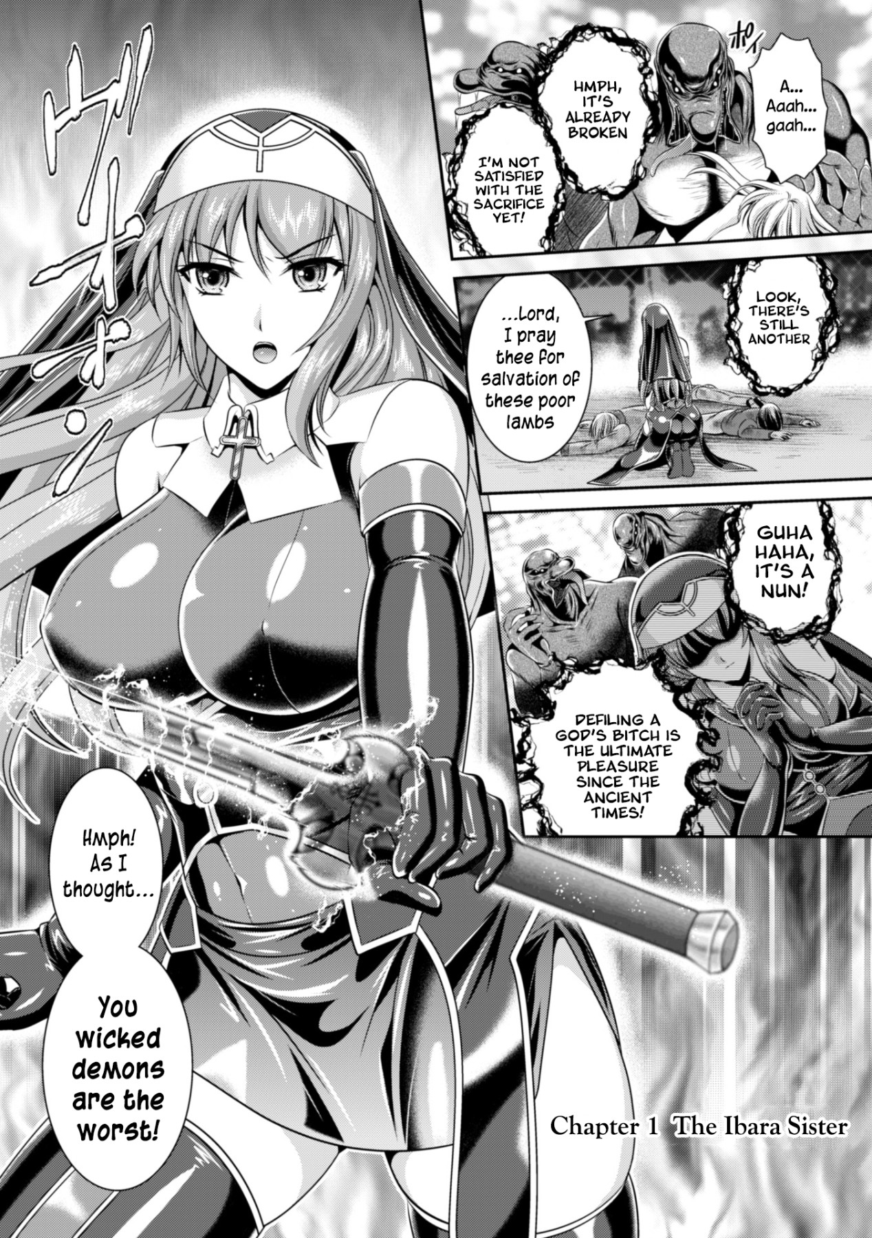 Hentai Manga Comic-Liese's destiny: Punishment Of Lust On The Slime Prison Ch.1-3-Read-6